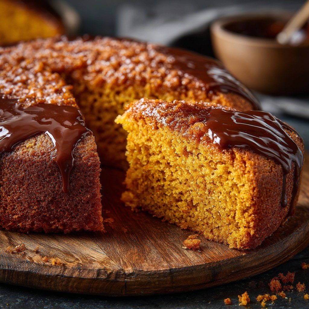 Karottenkuchen Mit Zimt Glasur