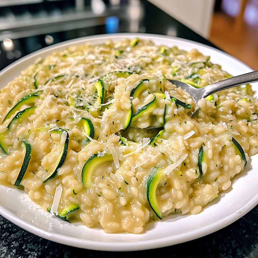 Risotto mit Zucchini