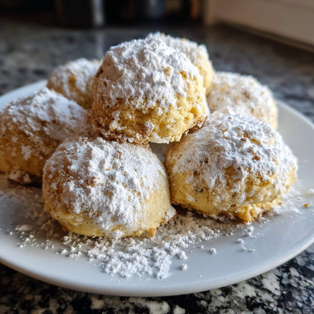 Quarkbällchen mit Vanille