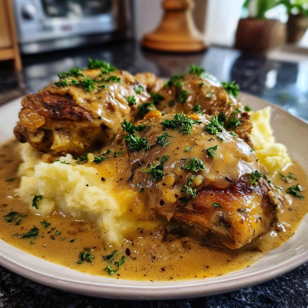 Hausmannskost Cremiges Hähnchen mit Kartoffelpüree