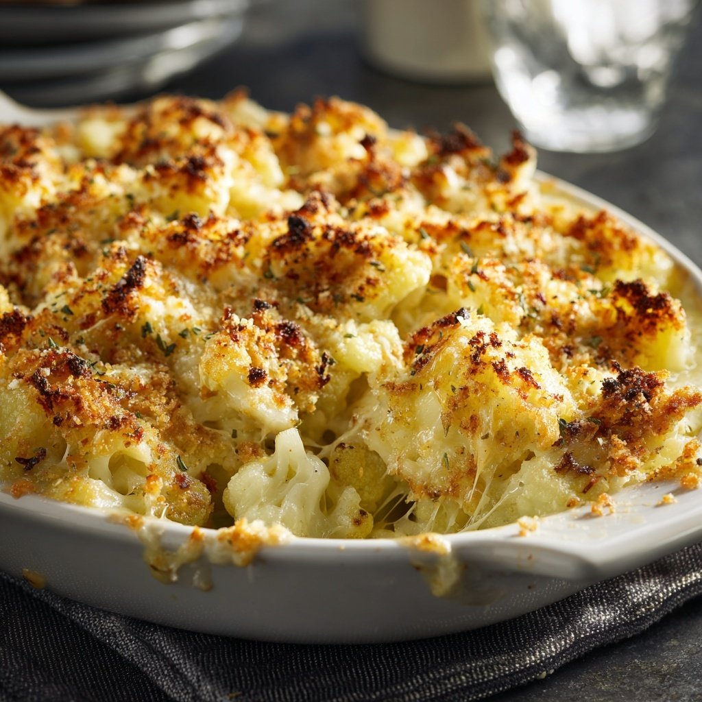 Blumenkohl Auflauf Mit Käse