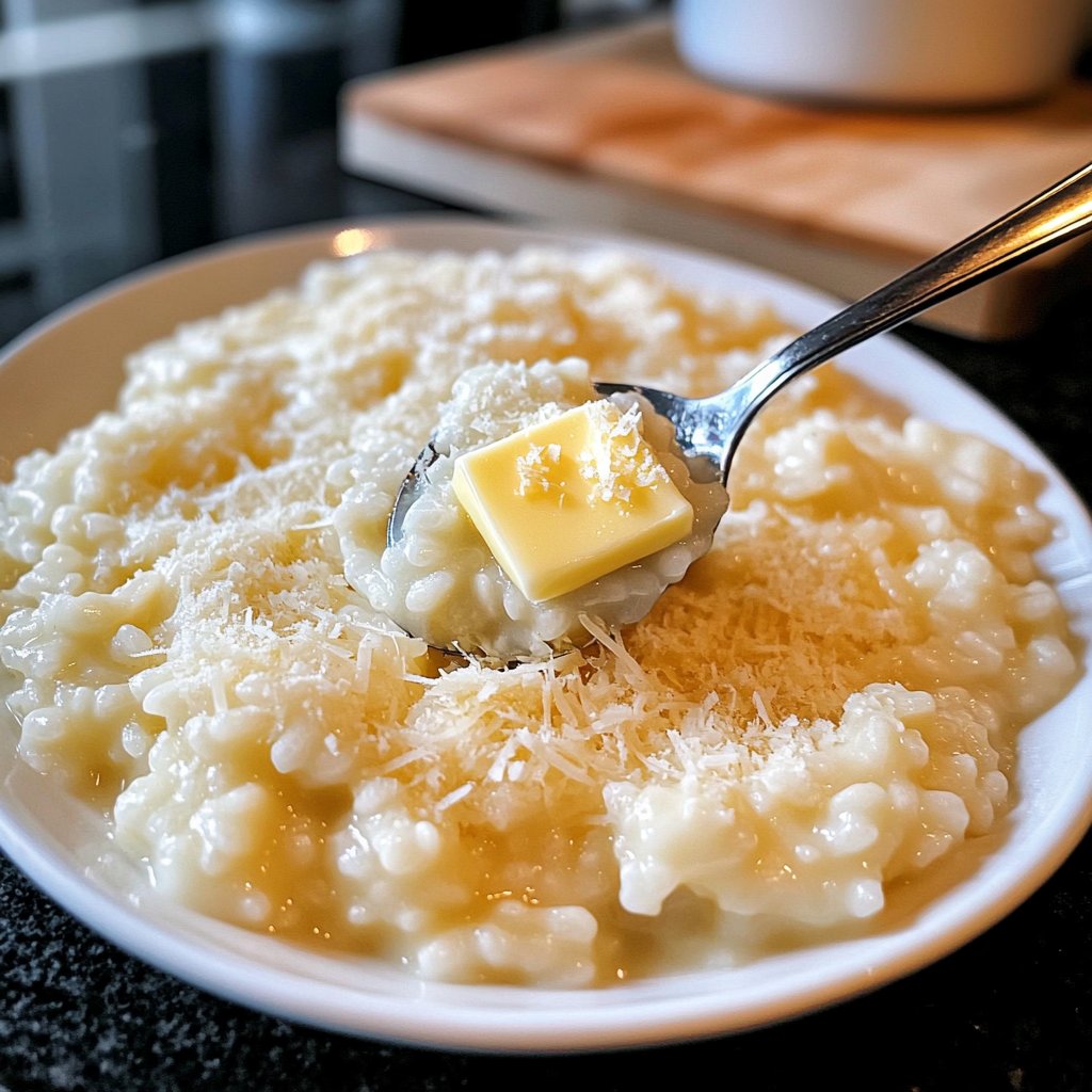 Risotto mit Parmesan und Butter