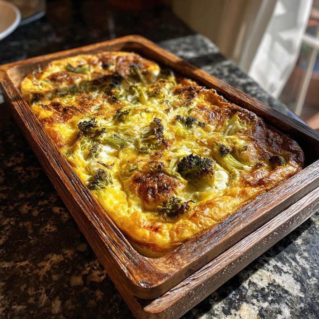 Brokkoli Auflauf Mit Lauch