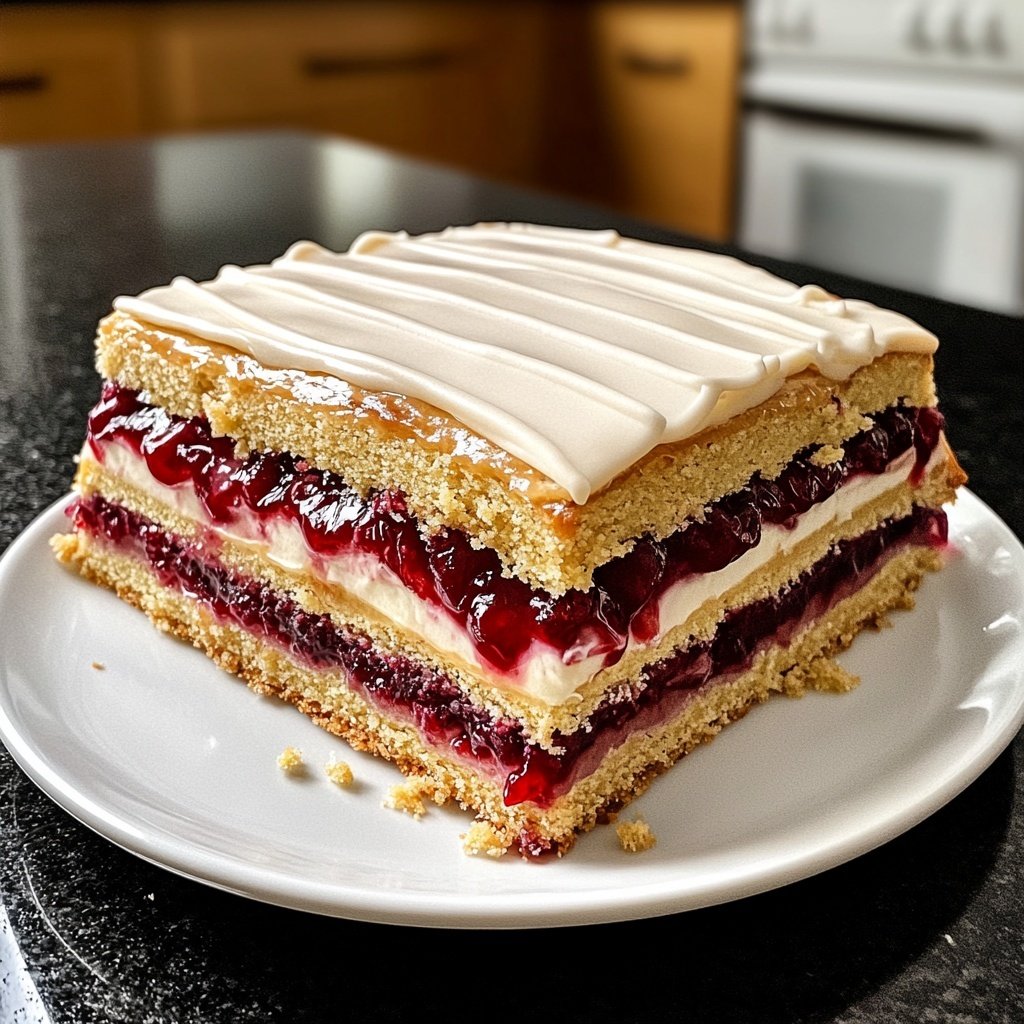Lübecker Kirsch-Marzipan-Torte