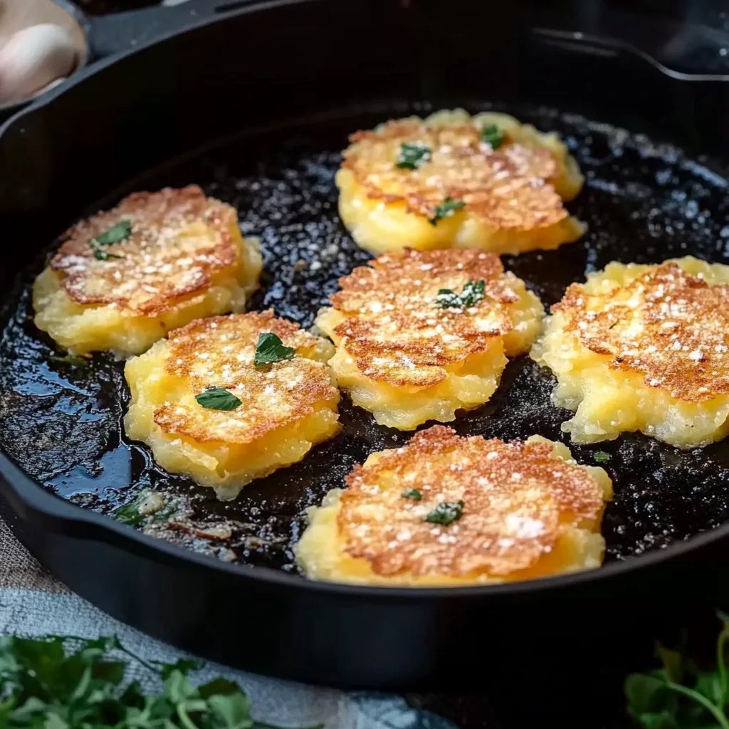 Einfache Kartoffelpuffer vom Grill