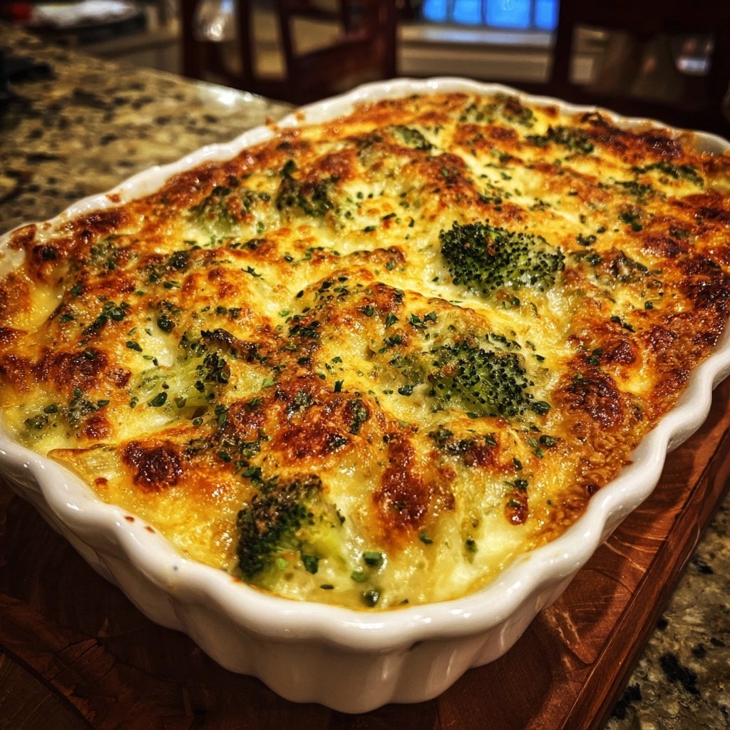 Brokkoli Kartoffel Gratin Leicht