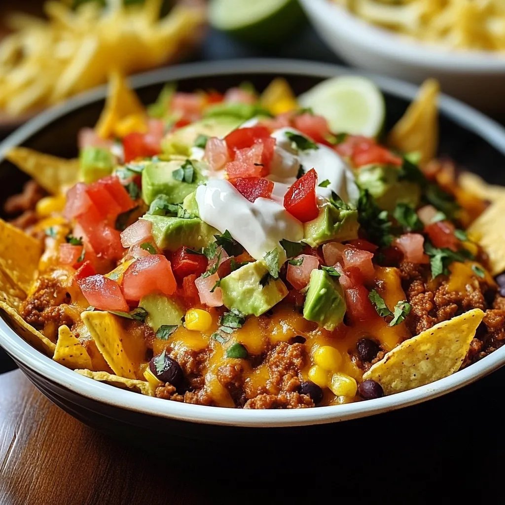 Käsiger Taco Nudelauflauf