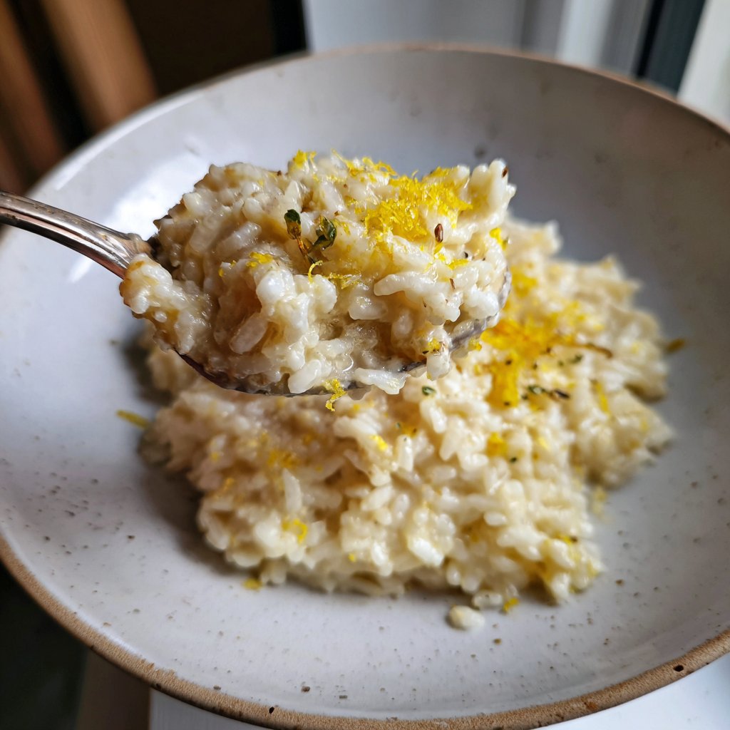 Risotto mit Zitronenschale