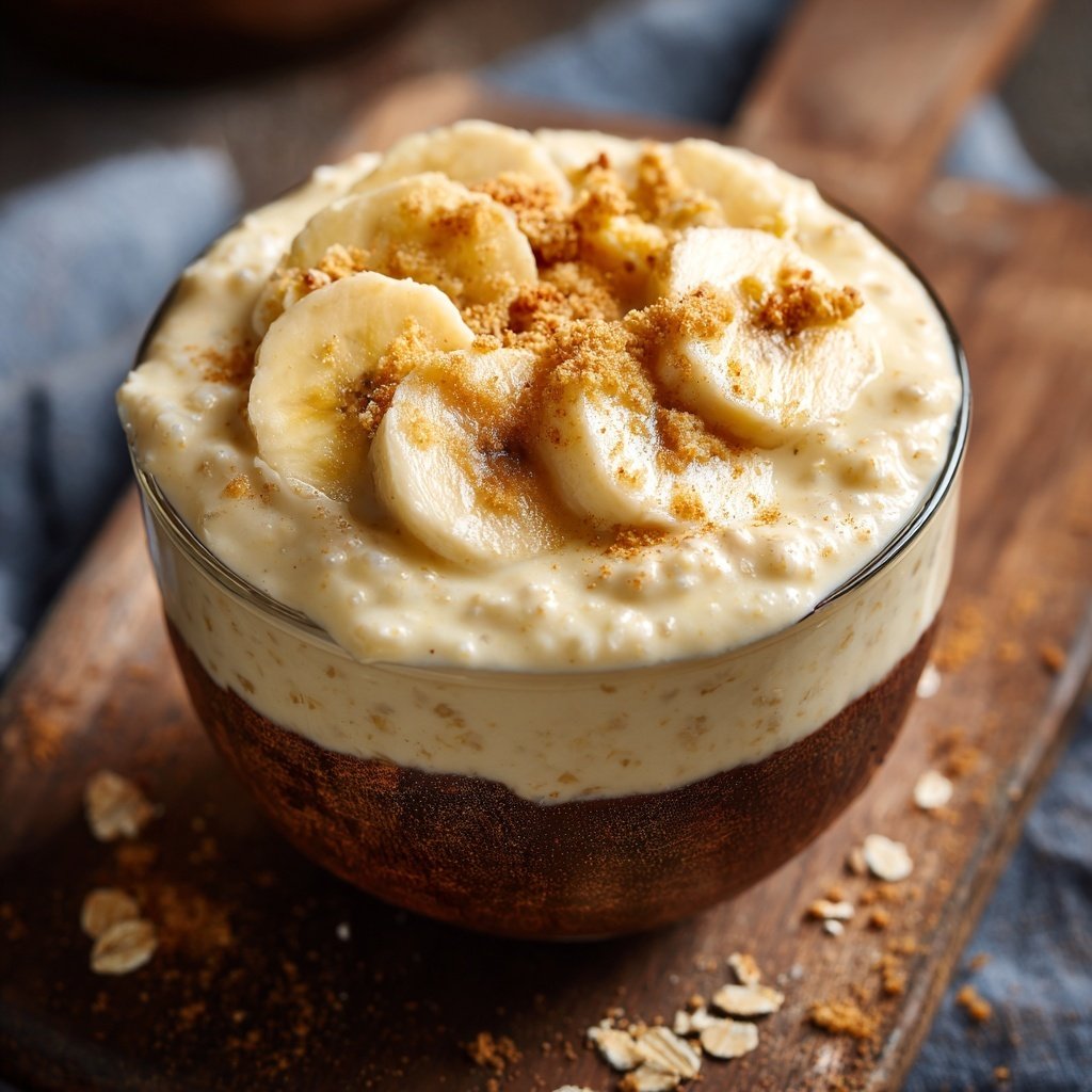 Frühstücksideen mit Haferbrei und Banane